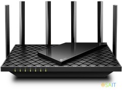Роутер беспроводной TP-Link Archer AX73 AX5400 10/100/1000BASE-TX черный