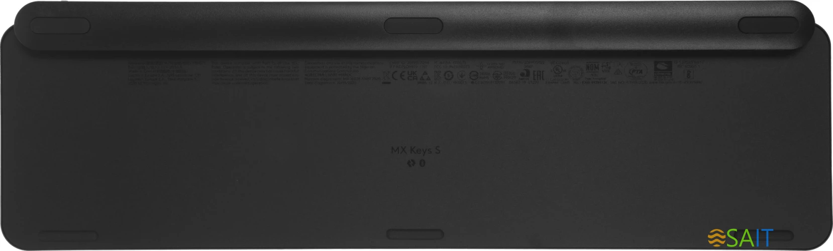 Клавиатура Logitech MX Keys S графитовый/черный USB беспроводная BT/Radio LED (920-011600)