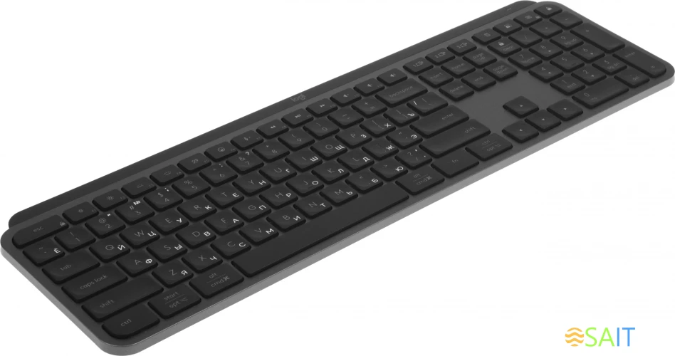 Клавиатура Logitech MX Keys S графитовый/черный USB беспроводная BT/Radio LED (920-011600)