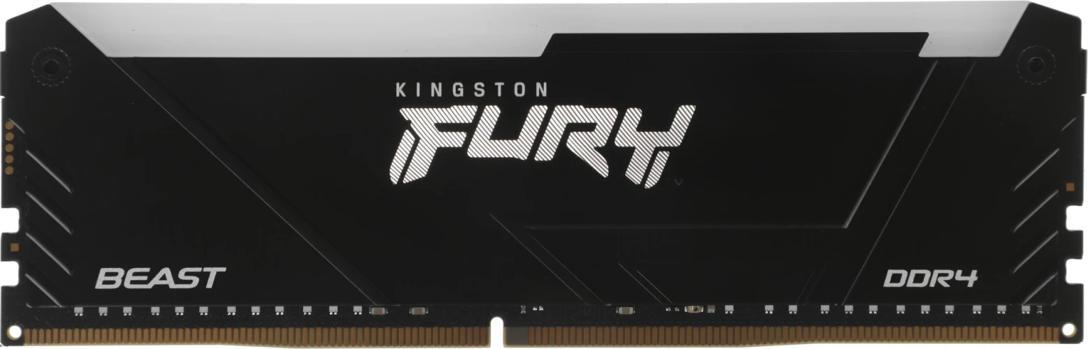 Память DDR4 32GB 3600MHz Kingston KF436C18BB2A/32 Fury Beast RGB RTL Gaming PC4-28800 CL18 DIMM 288-pin 1.35В single rank с радиатором Ret