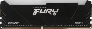 Память DDR4 32GB 3600MHz Kingston KF436C18BB2A/32 Fury Beast RGB RTL Gaming PC4-28800 CL18 DIMM 288-pin 1.35В single rank с радиатором Ret