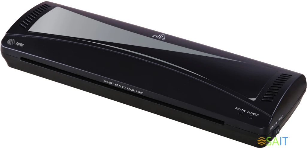 Ламинатор Cactus CS-LAB-M5 черный A3 (80-125мкм) 25см/мин (2вал.) хол.лам. лам.фото