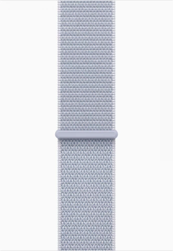 Смарт-часы Apple Watch SE 2024 A2723 44мм OLED корп.серебристый Sport Loop рем.голубой разм.брасл.:145-220мм (MXET3LL/A)