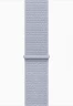 Смарт-часы Apple Watch SE 2024 A2723 44мм OLED корп.серебристый Sport Loop рем.голубой разм.брасл.:145-220мм (MXET3LL/A)