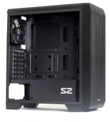 Корпус Zalman S2 черный без БП ATX 7x120mm 2xUSB2.0 1xUSB3.0 audio bott PSU