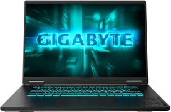 Ноутбук Gigabyte GAMING A16 GA6H Core i7 13620H 16Gb SSD512Gb NVIDIA GeForce RTX5050 8Gb 16" IPS FHD+ (1920x1200) FreeDOS black WiFi BT Cam (CTHI3KZ893SD)