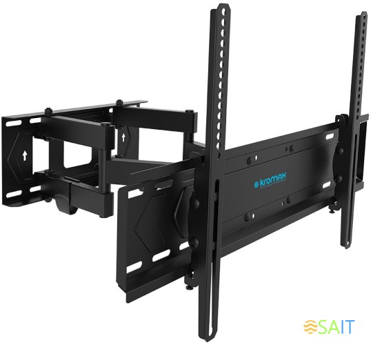 Кронштейн для телевизора Kromax PIXIS-XL-2 черный 40"-90" макс.50кг настенный поворот и наклон