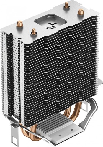 Устройство охлаждения(кулер) Deepcool AG200 Soc-AM5/AM4/1200/1700/1851 серебристый 4-pin 18-31dB Al+Cu 100W 304gr Ret (R-AG200-BKNNMN-G)