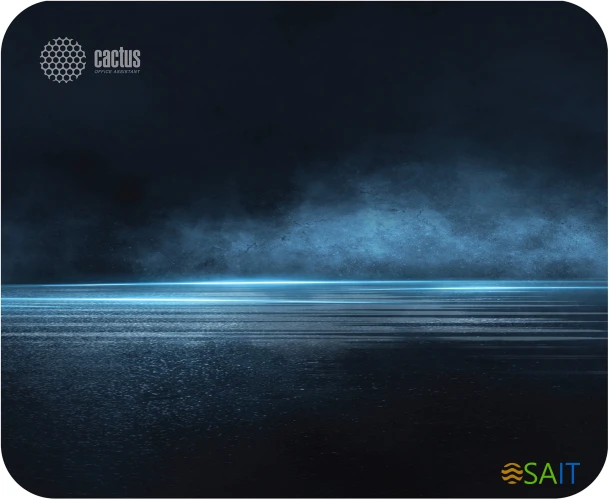 Коврик для мыши Cactus Dark Sea рисунок 220x180x2мм (CS-MP-P03XS)