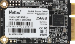 Накопитель SSD Netac SATA-III 256GB NT01N5M-256G-M3X N5M mSATA