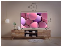 Телевизор LED Kivi 55" 55U740NB Android TV черный 4K Ultra HD 60Hz DVB-T DVB-T2 DVB-C USB WiFi Smart TV