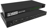 Сплиттер аудио-видео Premier 5-872-8 HDMI (f)/8xHDMI (f) черный