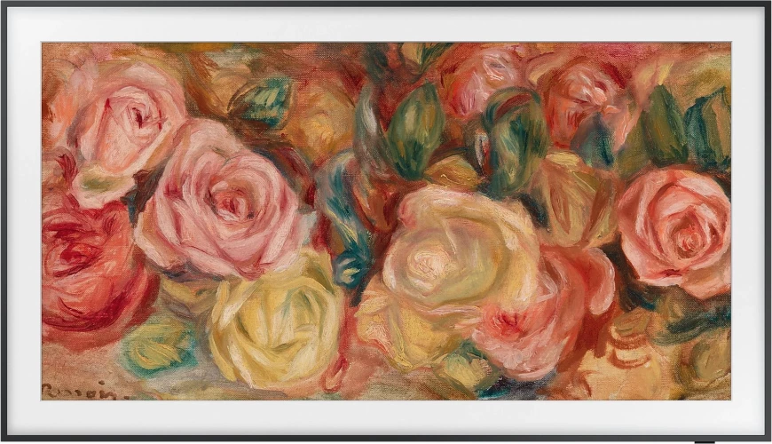 Телевизор QLED Samsung 65" QE65LS03DAUXRU The Frame черный 4K Ultra HD 120Hz DVB-T2 DVB-C DVB-S2 USB WiFi Smart TV