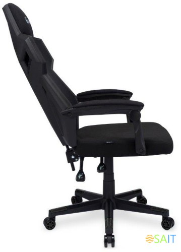 Кресло игровое Оклик 111G черный сиденье черный сетка/ткань с подголов. крестов. пластик черный