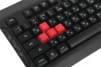 Клавиатура A4Tech Bloody Q100 черный USB Multimedia for gamer (Q100 USB)