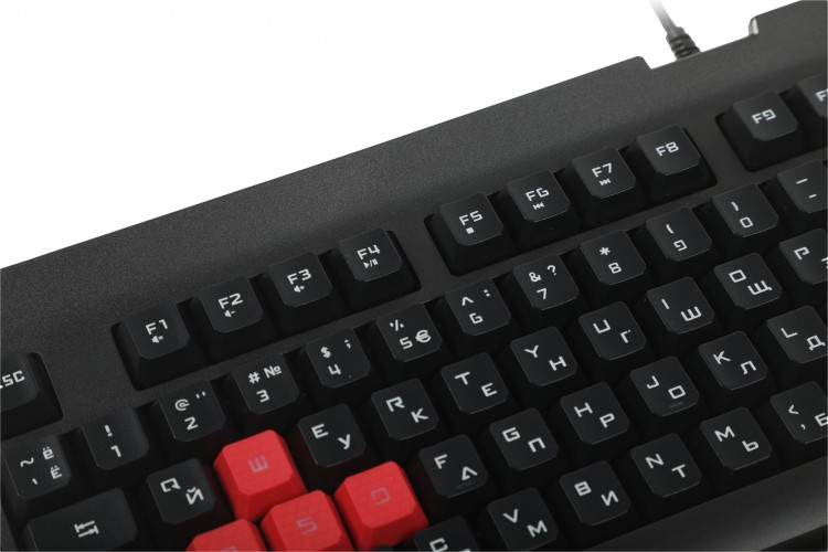 Клавиатура A4Tech Bloody Q100 черный USB Multimedia for gamer (Q100 USB)