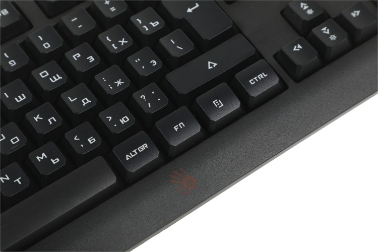Клавиатура A4Tech Bloody Q100 черный USB Multimedia for gamer (Q100 USB)