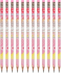 Карандаш ч/г Deli MiYou EC012-2B 2B шестигран. карт.кор. (12шт)