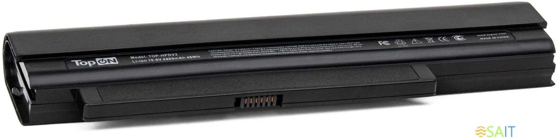 Батарея для ноутбука TopON TOP-HPDV2 10.8V 4400mAh литиево-ионная