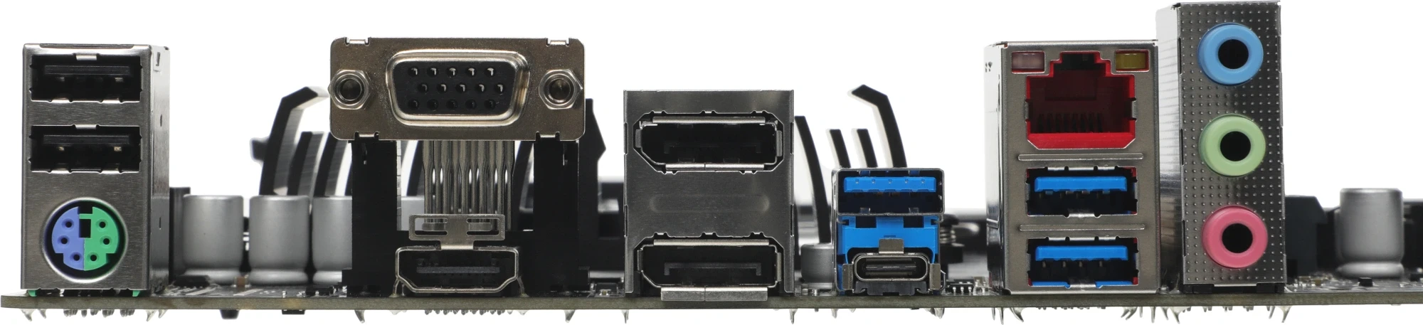 Материнская плата Gigabyte B760M DS3H DDR4 Soc-1700 Intel B760 4xDDR4 mATX AC`97 8ch(7.1) 2.5Gg RAID+VGA+HDMI+DP