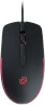 Мышь Оклик 100M черный оптическая 1600dpi USB для ноутбука 4but (1909417)