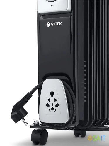 Радиатор масляный Vitek VT-1718 2000Вт черный