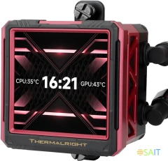 Система водяного охлаждения Thermalright Frozen Warframe ULTRA 360 ARGB Soc-AM5/AM4/1151/1200/2066/2011/1700 черный 4-pin 29.6dB Al LCD Ret (F-WFRAME-ULT-360-BL-ARGB)