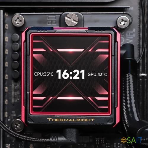 Система водяного охлаждения Thermalright Frozen Warframe ULTRA 360 ARGB Soc-AM5/AM4/1151/1200/2066/2011/1700 черный 4-pin 29.6dB Al LCD Ret (F-WFRAME-ULT-360-BL-ARGB)