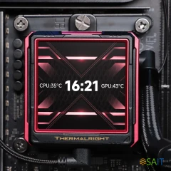 Система водяного охлаждения Thermalright Frozen Warframe ULTRA 360 ARGB Soc-AM5/AM4/1151/1200/2066/2011/1700 черный 4-pin 29.6dB Al LCD Ret (F-WFRAME-ULT-360-BL-ARGB)