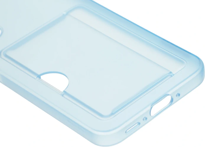 Чехол (клип-кейс) Samsung для Samsung Galaxy A26 Card Slot Case A26 голубой (EF-OA266TLEGRU)
