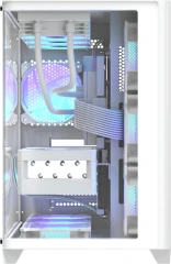 Корпус Formula Crystal U2 белый без БП ATX 1xUSB2.0 1xUSB3.0 1xUSB3.1 audio bott PSU