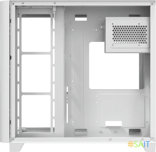 Корпус Formula Crystal U2 белый без БП ATX 1xUSB2.0 1xUSB3.0 1xUSB3.1 audio bott PSU