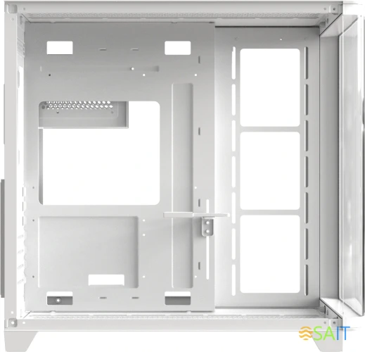 Корпус Formula Crystal U2 белый без БП ATX 1xUSB2.0 1xUSB3.0 1xUSB3.1 audio bott PSU