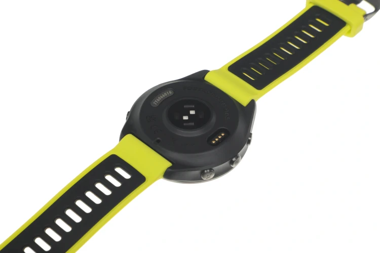 Смарт-часы Garmin Forerunner 965 47мм 1.4" AMOLED корп.черный рем.черный/желтый разм.брасл.:135-205мм (010-02809-12)