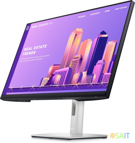 Монитор Dell 27" P2722H черный IPS LED 16:9 HDMI матовая HAS Piv 1000:1 300cd 178гр/178гр 1920x1080 60Hz VGA DP FHD USB 6.77кг