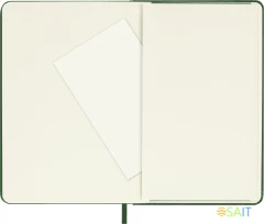 Блокнот Moleskine CLASSIC QP012K15 Pocket 90x140мм 192стр. нелинованный твердая обложка зеленый