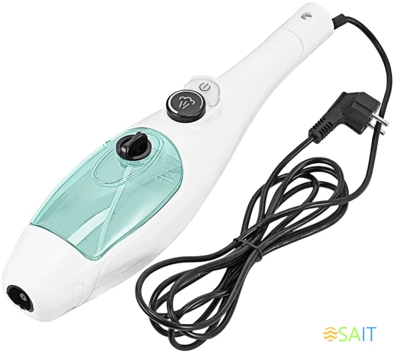 Швабра паровая Kitfort КТ-3920 1300Вт белый/голубой