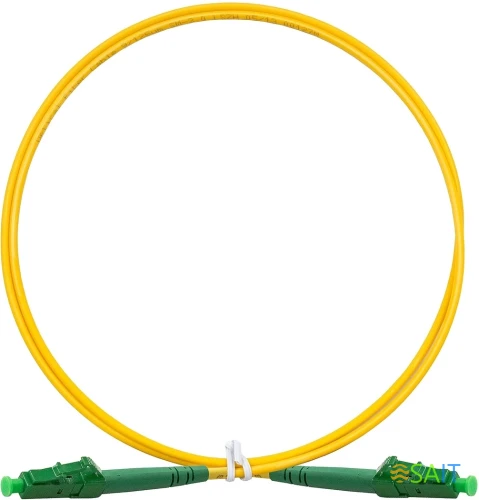 Патч-корд Exegate FC-S-9-LC/APC-LC/APC-1M-LSZH 1м желтый LC simplex-LC simplex (EX295124RUS)