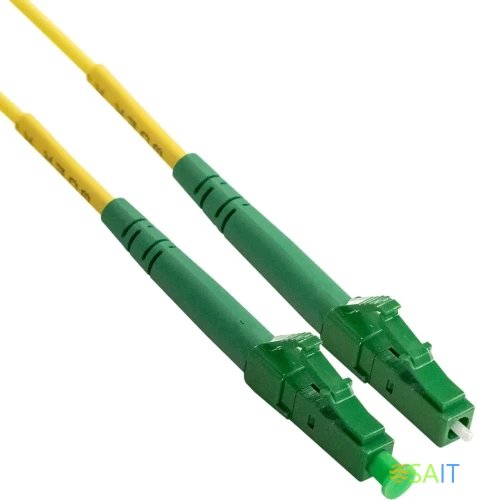 Патч-корд Exegate FC-S-9-LC/APC-LC/APC-1M-LSZH 1м желтый LC simplex-LC simplex (EX295124RUS)