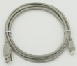 Кабель USB A(m) mini USB B (m) 1.8м серый