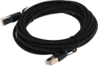 Патч-корд Vention IKGBJ 40Гбит/с STP 4 пары cat.8 Cu molded 5м черный RJ-45 (m)-RJ-45 (m)