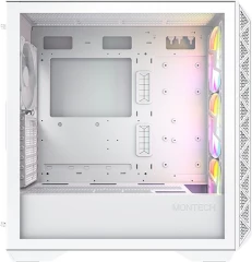 Корпус Montech AIR 903 BASE белый без БП ATX 3x120mm 2xUSB3.0 1xUSB3.1 audio bott PSU