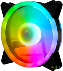 Вентилятор для корпуса Bloody BD-CF120ARGB4 ARGB 120х120x25 черный 4-pin 27дБ (BD-CF120ARGB4-BK) Ret