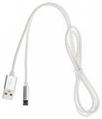 Кабель Cactus CS-USB.A.USB.MICRO-1 USB Type-C (m)-micro USB (m) 1м белый блистер