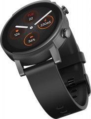 Смарт-часы ARK mobvoi Ticwatch E3 1.3" TFT корп.черный рем.черный разм.брасл.:22мм (P1034000400A)