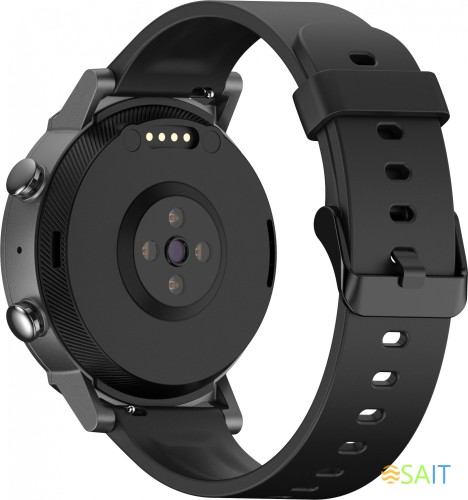 Смарт-часы ARK mobvoi Ticwatch E3 1.3" TFT корп.черный рем.черный разм.брасл.:22мм (P1034000400A)