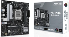 Материнская плата Asus PRIME B650M-R Socket AM5 AMD B650 2xDDR5 mATX AC`97 8ch(7.1) 2.5Gg RAID+HDMI