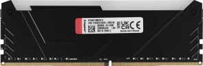 Память DDR4 16GB 3600MHz Kingston KF436C18BB2A/16 Fury Beast RGB RTL Gaming PC4-28800 CL18 DIMM 288-pin 1.35В single rank с радиатором Ret