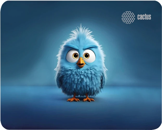 Коврик для мыши Cactus Bird 220x180x2мм (CS-MP-P13XS)