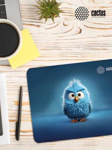 Коврик для мыши Cactus Bird 220x180x2мм (CS-MP-P13XS)